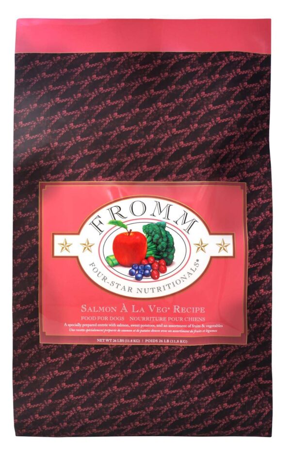 Fromm Four Star Salmon À La Veg Dry Food for Adult Dogs