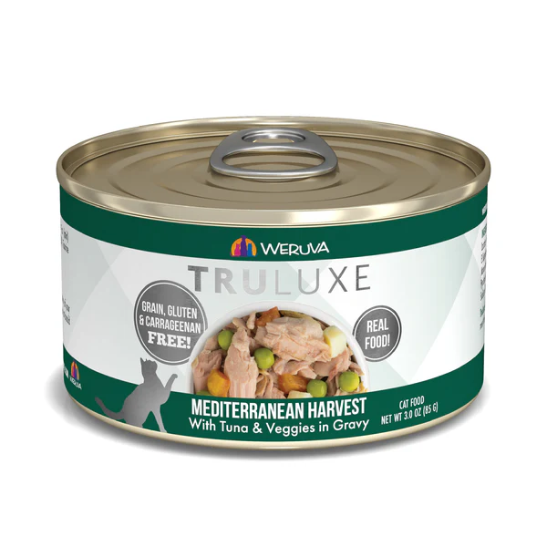 Weruva Truluxe Grain Free Mediterranean Harvest Canned Food for Adult Cats 1 Weruva Truluxe Grain Free Mediterranean Harvest Canned Food for Adult Cats
