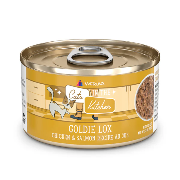 Weruva Cats In the Kitchen Grain Free Goldie Lox Canned Food for Adult Cats 1 Weruva Cats In the Kitchen Grain Free Goldie Lox Canned Food for Adult Cats