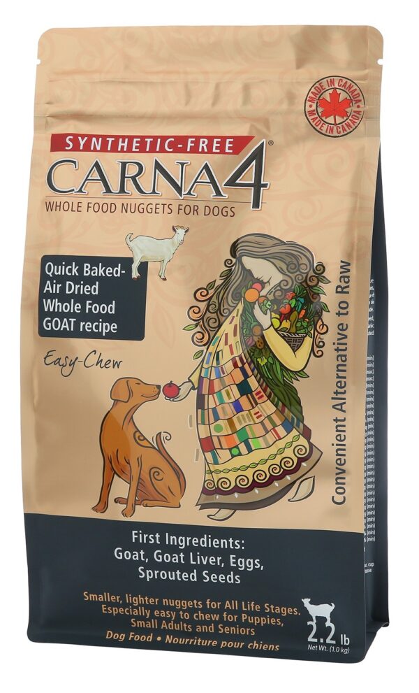 Carna4 Air-Dried "Easy Chew" Goat for Dogs