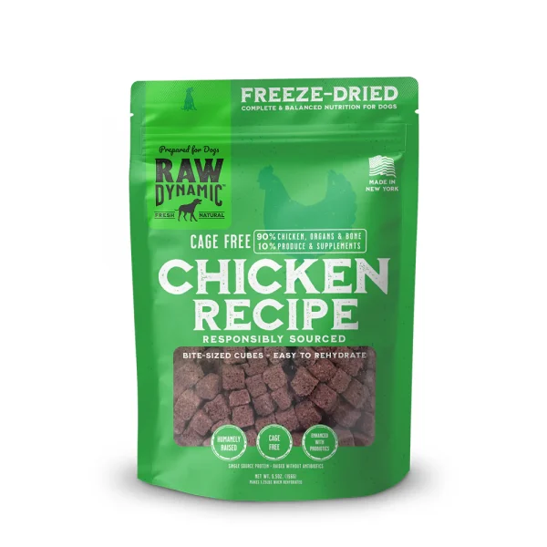 Raw Dynamic Freeze-Dried Chicken for Dogs