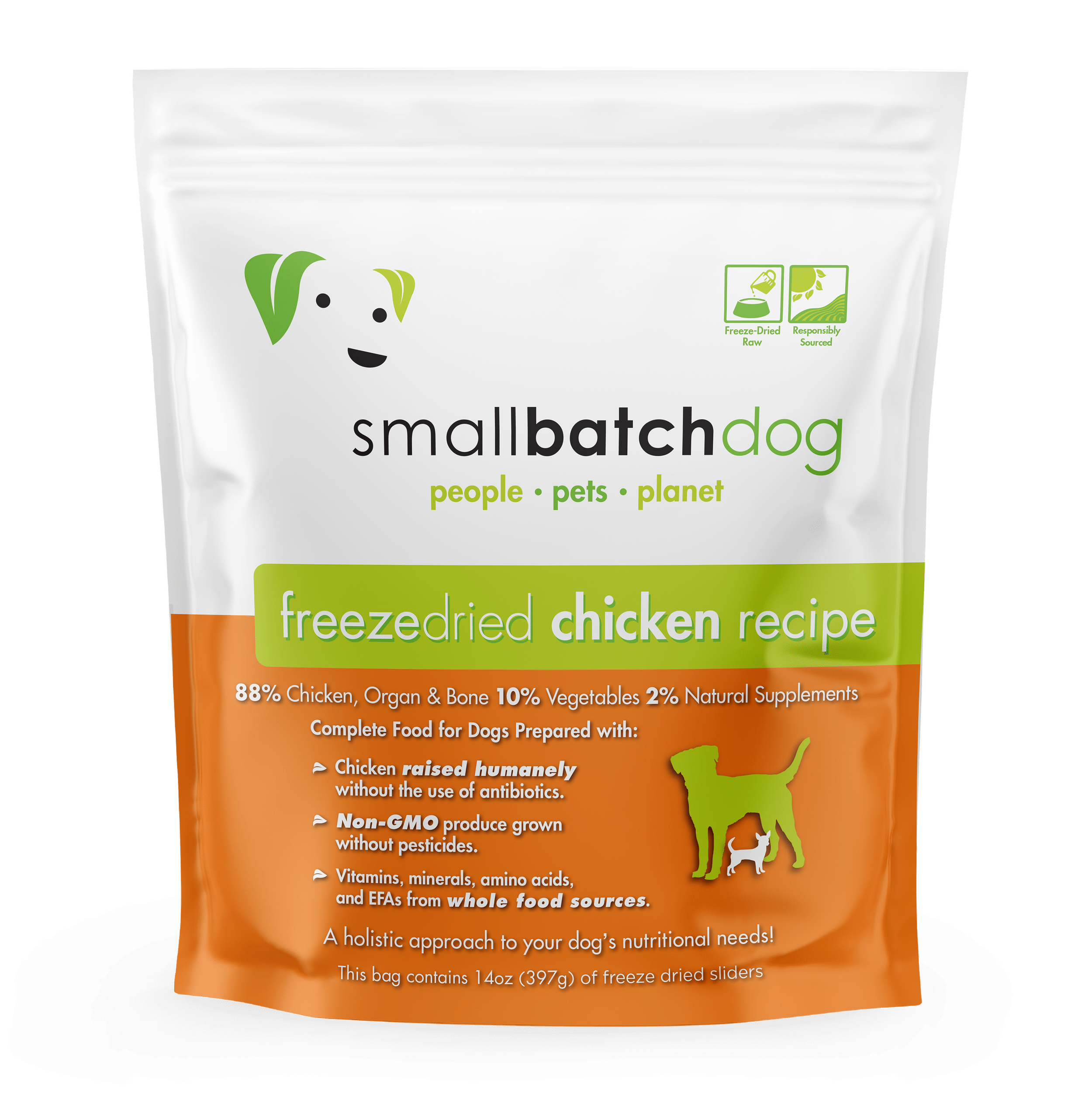 Smallbatch Freeze Dried Chicken Sliders for Dogs 1 Smallbatch Freeze Dried Chicken Sliders for Dogs