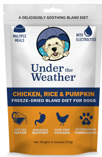 Under The Weather Chicken, Rice, & Pumpkin Bland Diet For Dogs - 6oz 1 Under The Weather Chicken, Rice, & Pumpkin Bland Diet For Dogs - 6oz