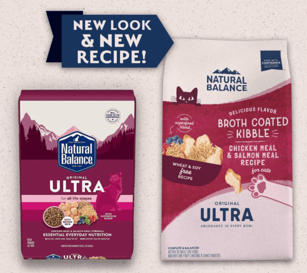 Natural Balance Original Ultra Health Chicken & Salmon Dry Food for Adult Cats