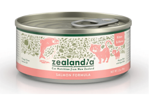 Zealandia Salmon Mousse Pâté for Kittens & Mamas - 3.2oz 1 Zealandia Salmon Mousse Pâté for Kittens & Mamas - 3.2oz