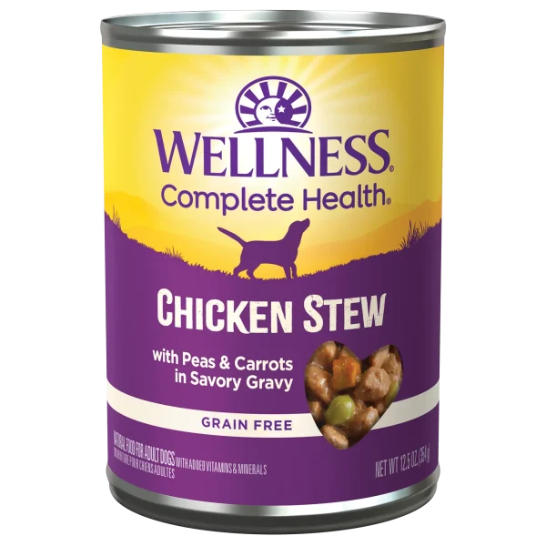 Wellness Homestyle Chicken Stew Canned Food for Adult Dogs