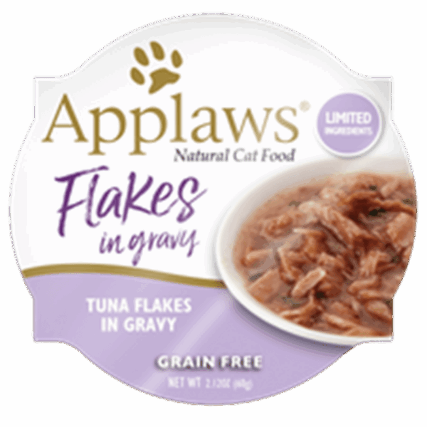 Applaws Tuna Flakes with Shrimp Tub Food for Adult Cats - 2.12oz