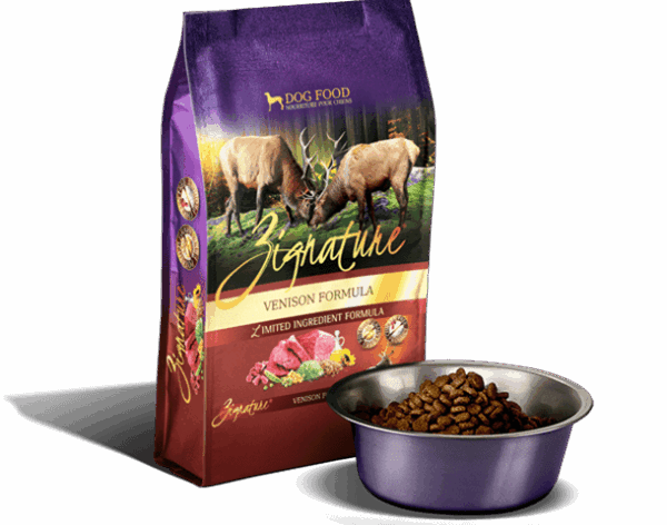 Zignature Grain Free Limited Ingredient Venison Dry Food for Adult Dogs