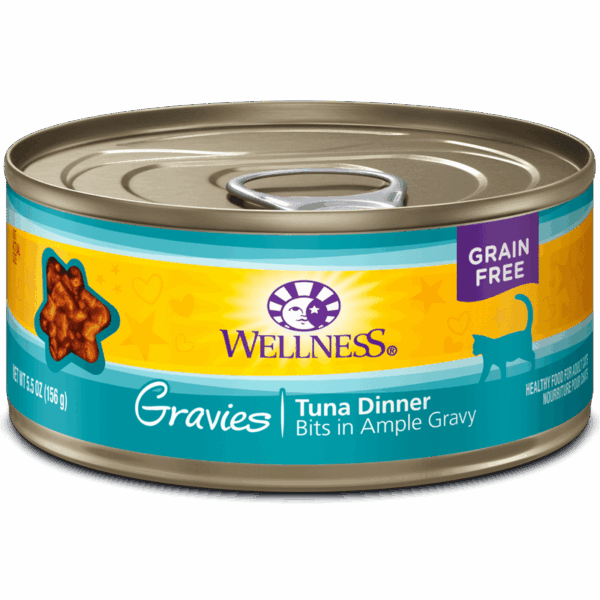Wellness Tuna Gravies Canned Food for Adult Cats