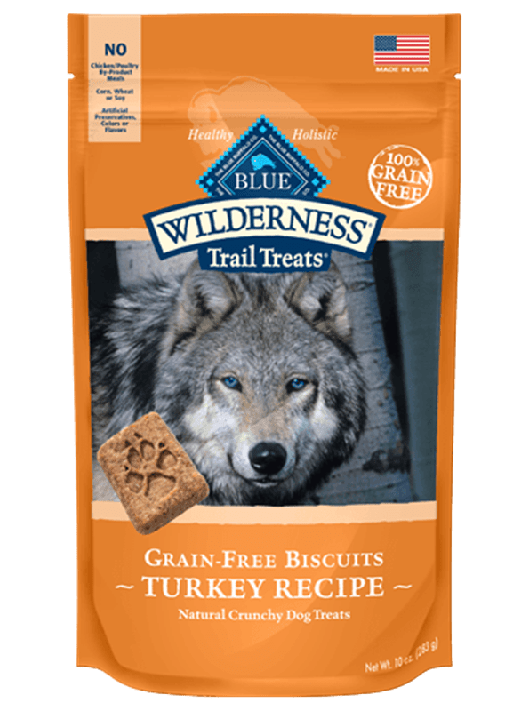 Blue Wilderness Trail Treats Turkey Biscuits for Dogs - 10oz 1 Blue Wilderness Trail Treats Turkey Biscuits for Dogs - 10oz