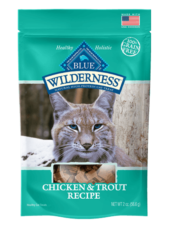 Blue Wilderness Grain Free Crunchy Trout Treats for Cats - 2oz 1 Blue Wilderness Grain Free Crunchy Trout Treats for Cats - 2oz