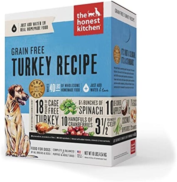 Honest Kitchen Grain Free Dehydrated Turkey for Dogs