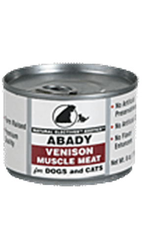 Abady Natural Electives Exotics Venison Muscle for Pets - 6oz 1 Abady Natural Electives Exotics Venison Muscle for Pets - 6oz