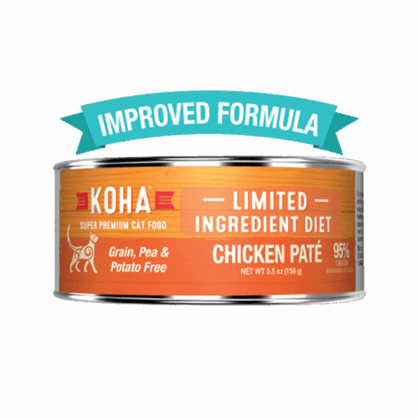 Koha Limited Ingredient Diet Chicken Pate Canned Food for Adult Cats