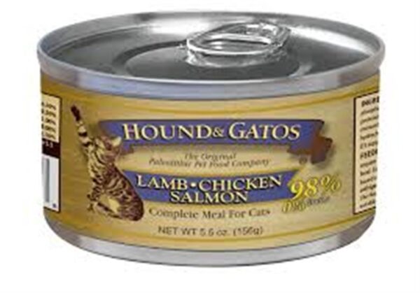 Hound & Gatos Lamb, Chicken & Salmon Recipe Canned Food for Cats