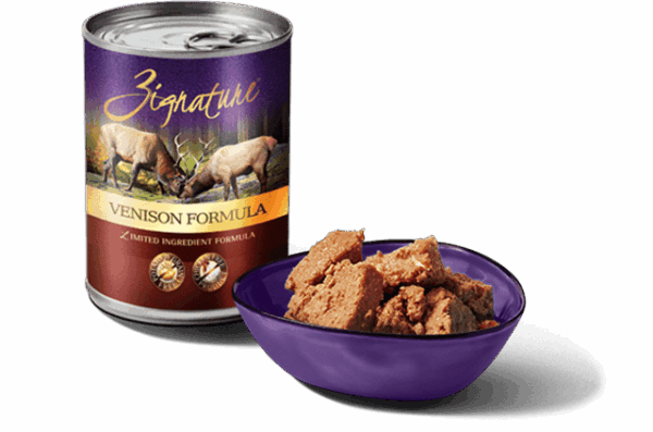 Zignature Grain Free Limited Ingredient Venison Recipe for Adult Dogs - 13oz