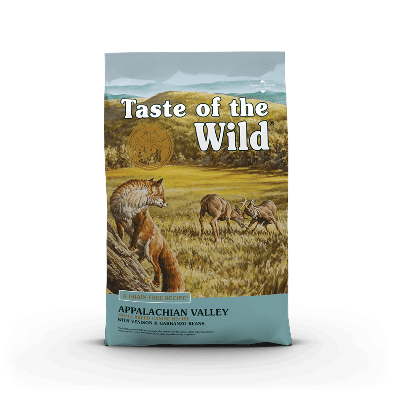 Taste of the Wild Appalachian Valley Venison & Garbanzo Beans Dry Food for Small Breed Dogs 1 Taste of the Wild Appalachian Valley Venison & Garbanzo Beans Dry Food for Small Breed Dogs