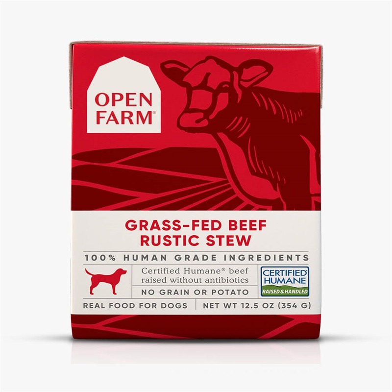 Open Farm Grass-Fed Beef Rustic Blend for Adult Dogs 1 Open Farm Grass-Fed Beef Rustic Blend for Adult Dogs