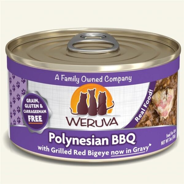 Weruva Classic Grain Free Polynesian BBQ Canned Food for Adult Cats