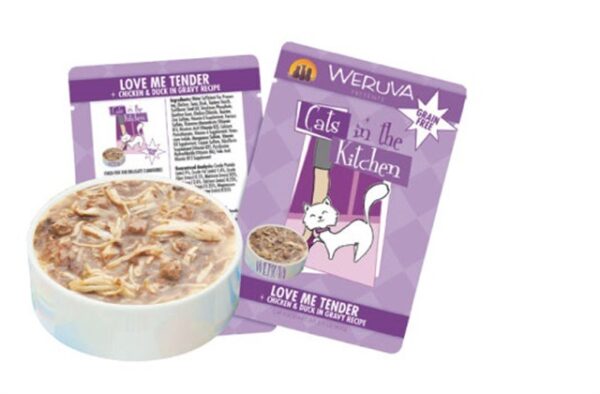 Weruva CITK Grain Free Love Me Tender Pouch for Adult Cats - 3oz
