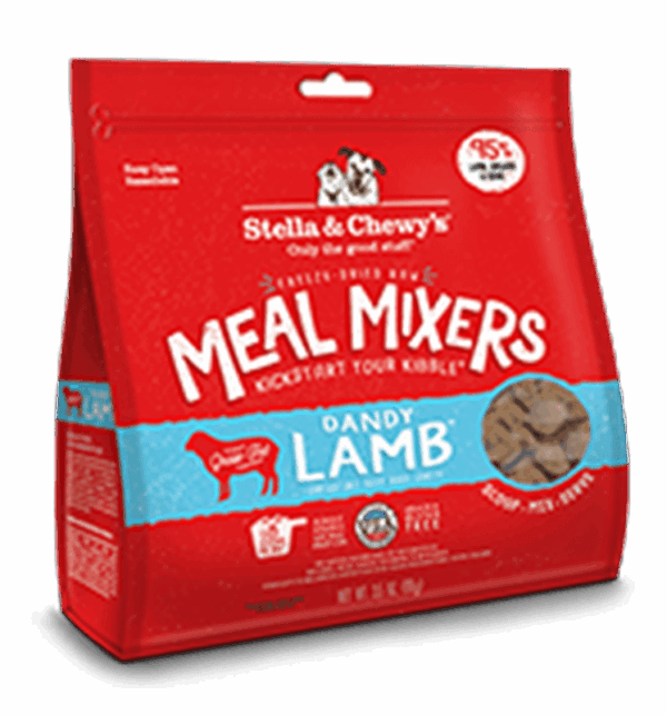 Stella & Chewys Freeze Dried Dandy Lamb Meal Mixers for Dogs