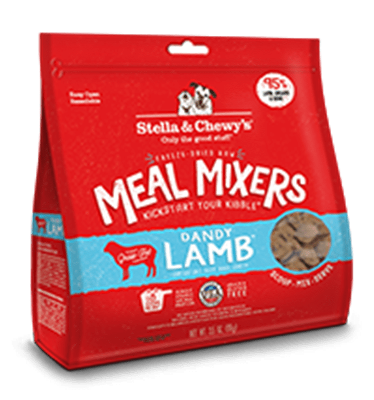Stella & Chewys Freeze Dried Dandy Lamb Meal Mixers for Dogs 1 Stella & Chewys Freeze Dried Dandy Lamb Meal Mixers for Dogs