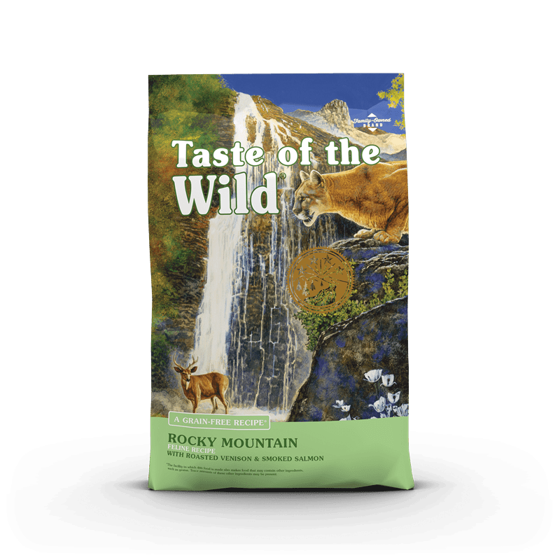 Taste of the Wild Rocky Mt Venison & Salmon Dry Food for Cats 1 Taste of the Wild Rocky Mt Venison & Salmon Dry Food for Cats