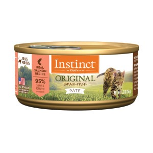 Instinct Grain Free Salmon Canned Food for Adult Cats 1 Instinct Grain Free Salmon Canned Food for Adult Cats