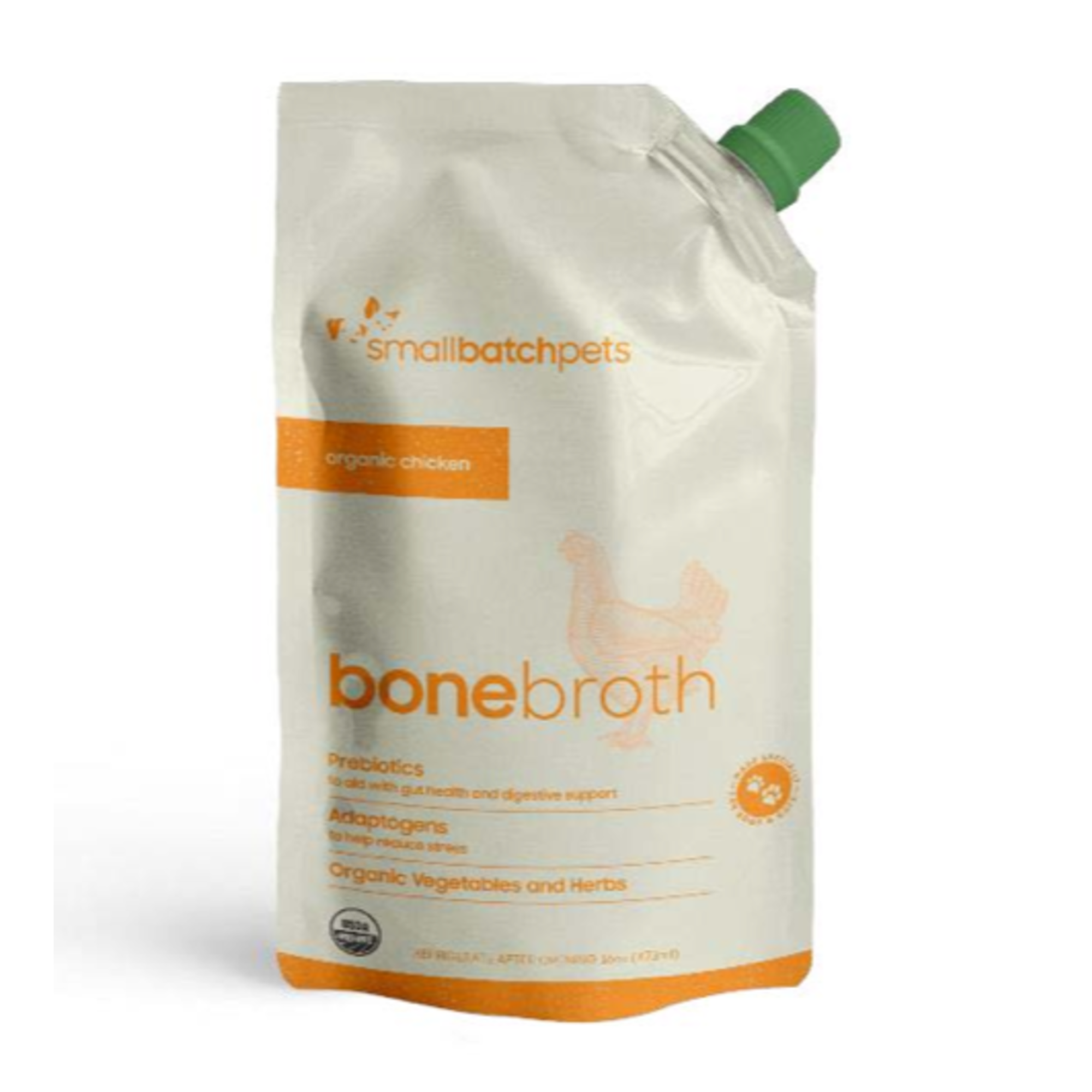 Smallbatch Organic Chicken Bone Broth for Pets - 16oz 1 Smallbatch Organic Chicken Bone Broth for Pets - 16oz